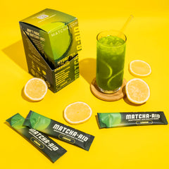 MATCHA-AID™ Hydration Sticks (Electrolytes + Adaptogens)
