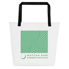 Matcha Kari Tote Bag – Uji Wave Edition