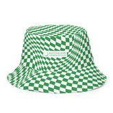 Reversible Matcha Bucket Hat – Uji Wave Edition