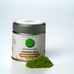 Flavored Matcha, Organic Ceremonial (Chocolate / Vanilla / Mango)