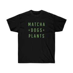 Matcha + Dogs + Plants