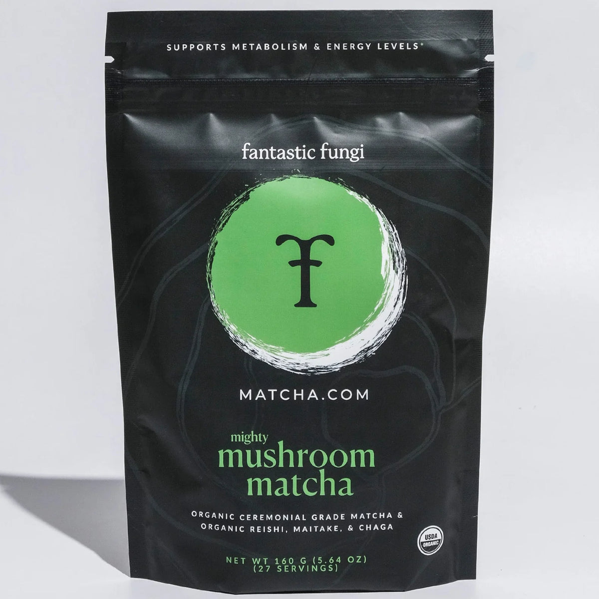 Mighty Mushroom Matcha Latte (Fantastic Fungi)