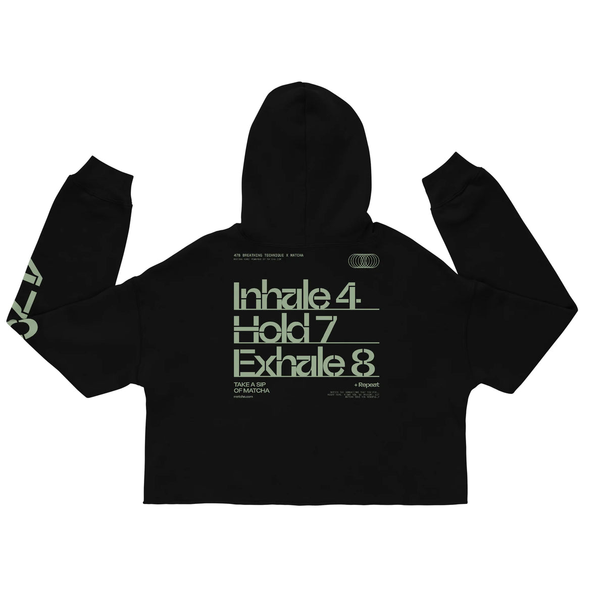 Cropped 4-7-8 Hoodie