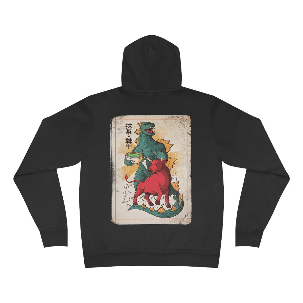 Matcha vs. Bull of Red Color Hoodie